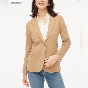 J. Crew Schoolboy Sweater Blazer NWOT